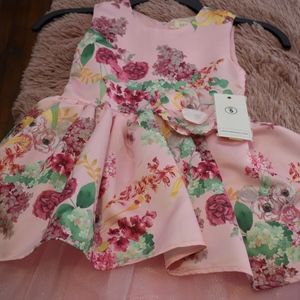 Btween Girls Dress size 5 Floral